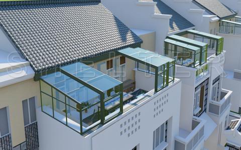 封陽臺用門窗好還是移動陽光房好？